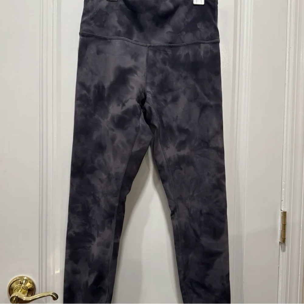 Lululemon Align High-Rise Pant 25” Leggings Diamond Dye Pitch Grey Graphite Grey